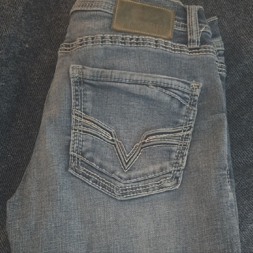 BKE Men's Straight Jake Jeans 32×30- Blue